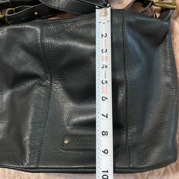 Lucky brand black leather shoulder/crossbody bag - Picture 15 of 15
